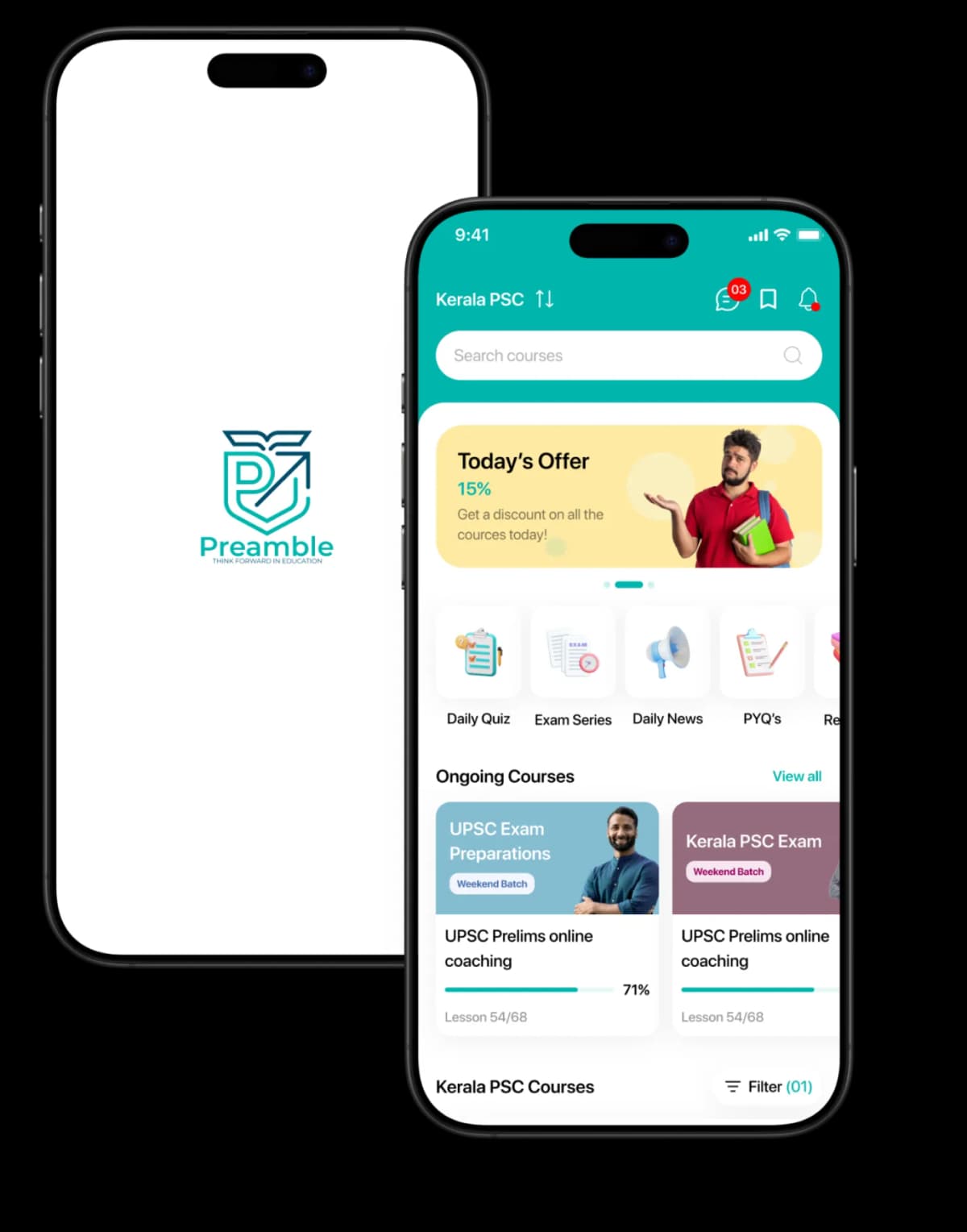 Start Your Preparation With Preamble Mobile App